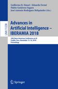 Advances in Artificial Intelligence - IBERAMIA 2018