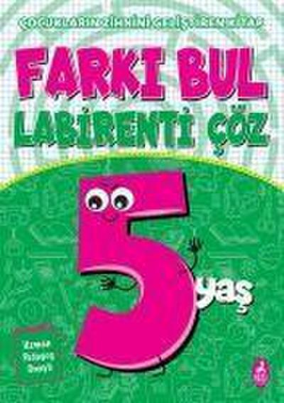 Farki Bul Labirenti Cöz 5 Yas