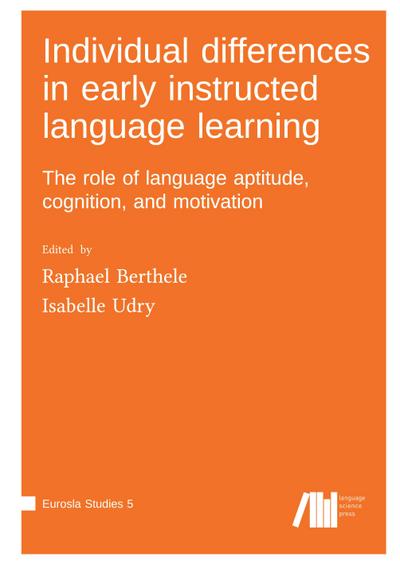 Individual differences in early instructed language learning