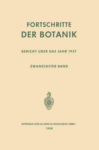 Fortschritte der Botanik