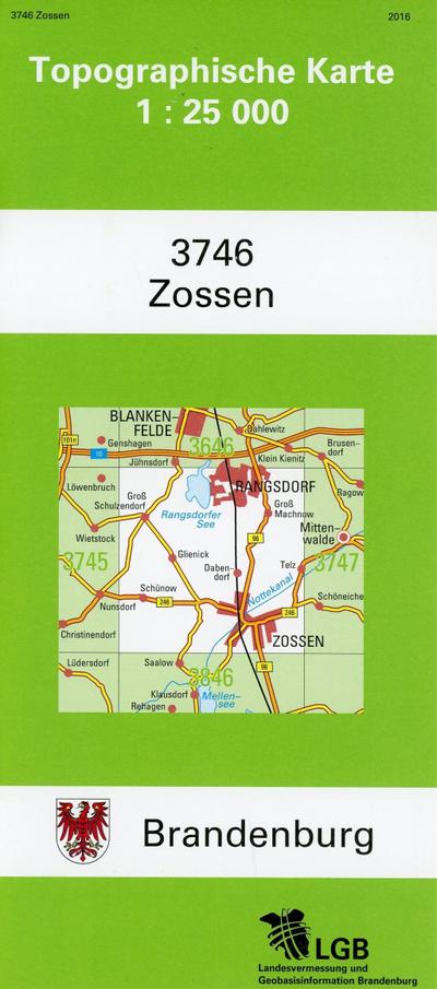 Zossen 1 : 25 000