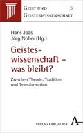 Geisteswissenschaft - was bleibt?