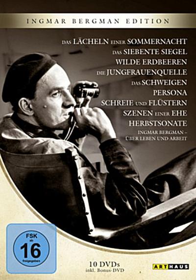 Ingmar Bergman Edition. Tl.1, 10 DVDs