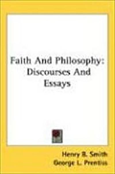 Faith And Philosophy