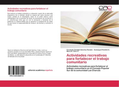 Actividades recreativas para fortalecer el trabajo comunitario
