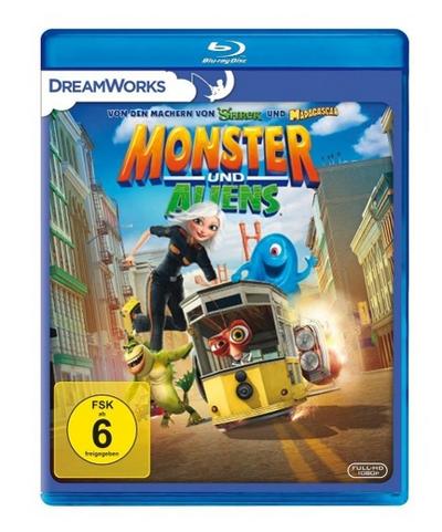 Monster und Aliens, 1 Blu-ray