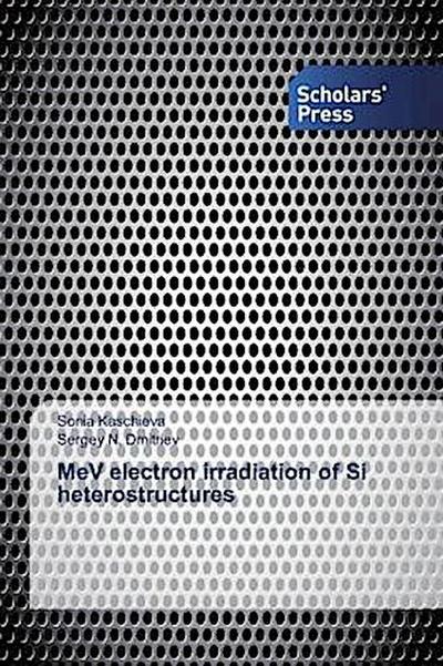MeV electron irradiation of Si heterostructures