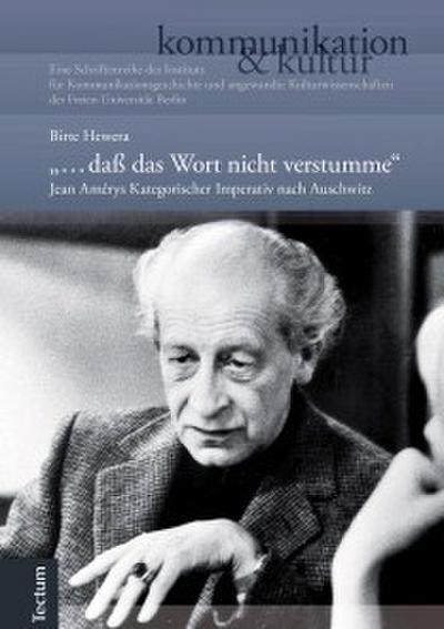 ’. daß das Wort nicht verstumme.’