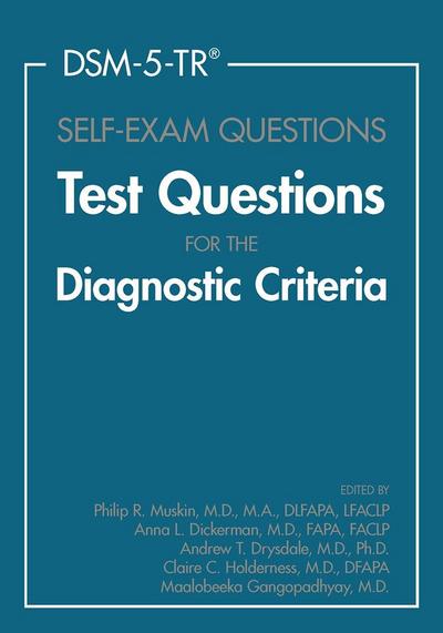 DSM-5-TR® Self-Exam Questions