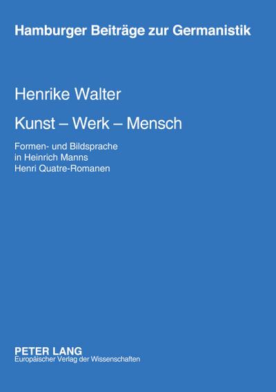 Kunst - Werk - Mensch