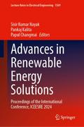 Advances in Renewable Energy Solutions