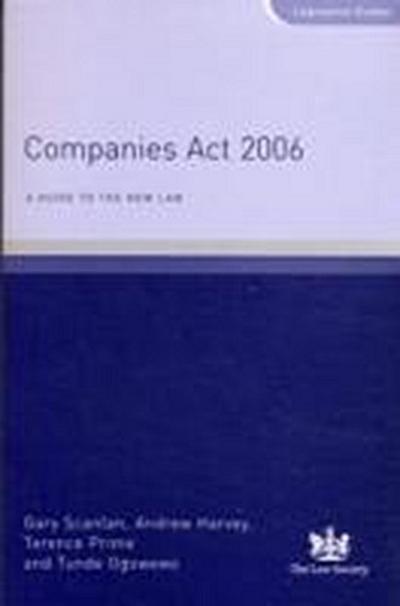 Scanlan, G: Companies Act 2006