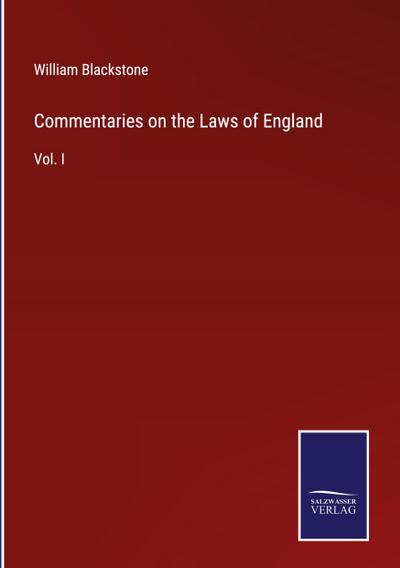 Commentaries on the Laws of England