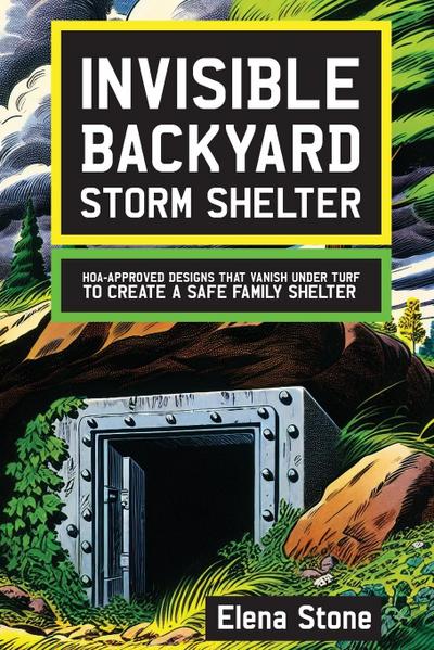 Invisible Backyard Storm Shelter