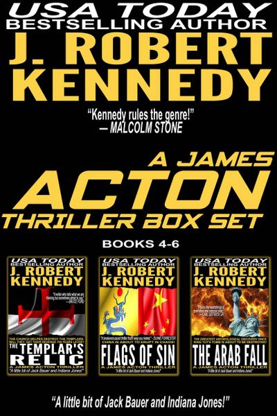 The James Acton Thrillers Series: Books 4-6 (The James Acton Thrillers Series Box Set)