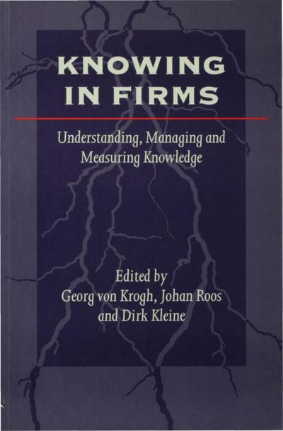 Knowing in Firms