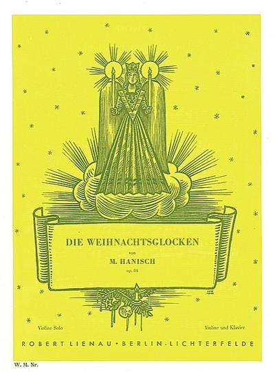 Die Weihnachtsglocken op.84für Violine solo