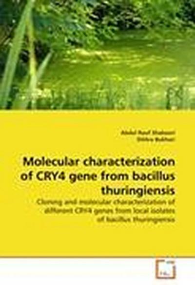Molecular characterization of CRY4 gene from bacillus thuringiensis