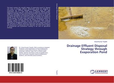 Drainage Effluent Disposal Strategy through Evaporation Pond