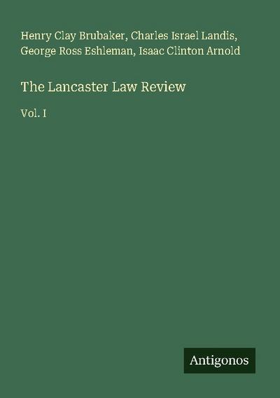 The Lancaster Law Review