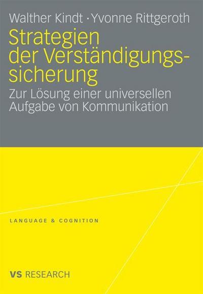 Strategien der Verständigungssicherung