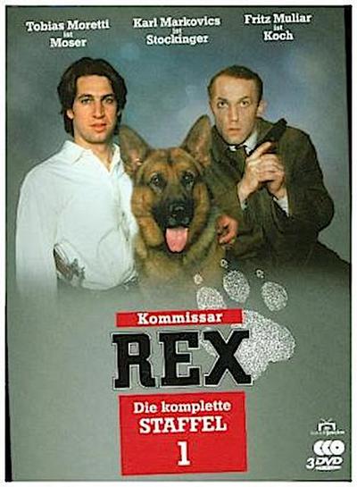 Kommissar Rex - Die komplette 1. Staffel. 3 DVDs