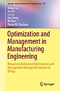 Optimization and Management in Manufacturing Engineering