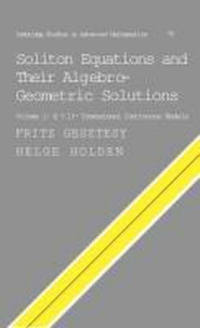 Soliton Equations and their Algebro-Geometric Solutions