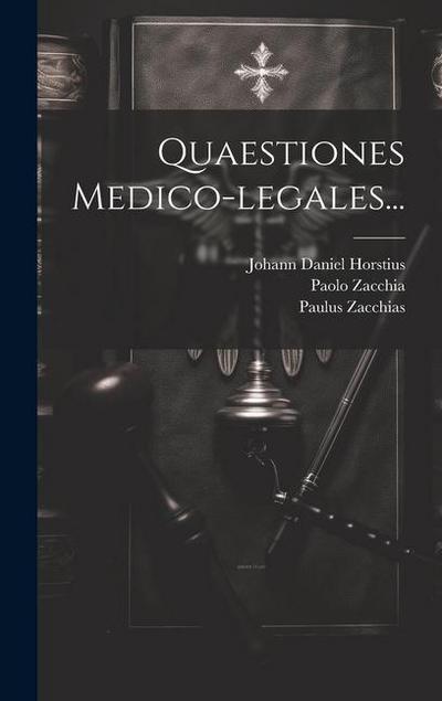 Quaestiones Medico-legales...