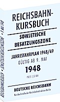 Reichsbahnkursbuch der sowjetischen Besatzungszone - gültig ab 9. Mai 1948