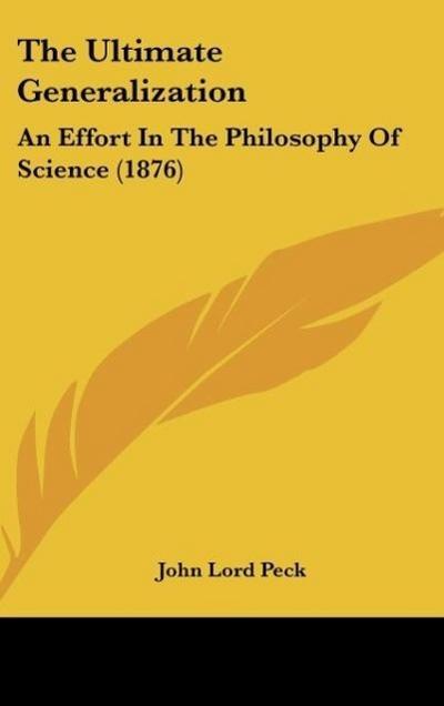 The Ultimate Generalization