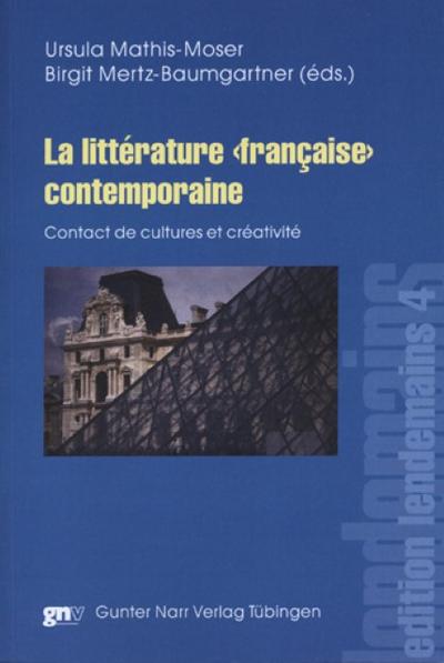 La litterature francaise contemporaine
