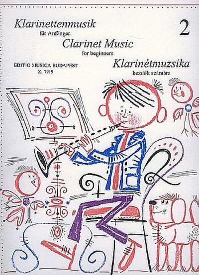 Klarinettenmusik für Anfänger Band 2für Klarinette und Klavier