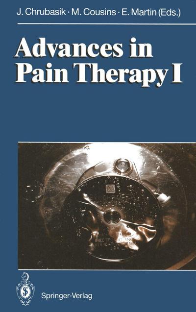 Advances in Pain Therapy I