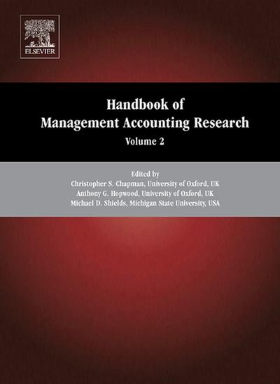 Handbook of Management Accounting Research