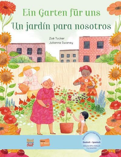 Ein Garten für uns. Deutsch-Spanisch