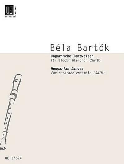 Ungarische Tanzweisenfür 4 Blockflöten (SATB)