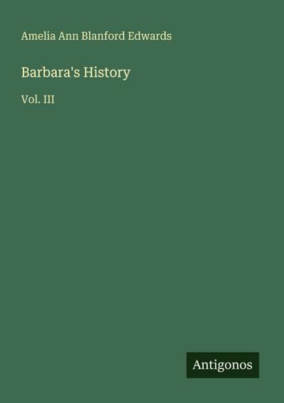 Barbara’s History