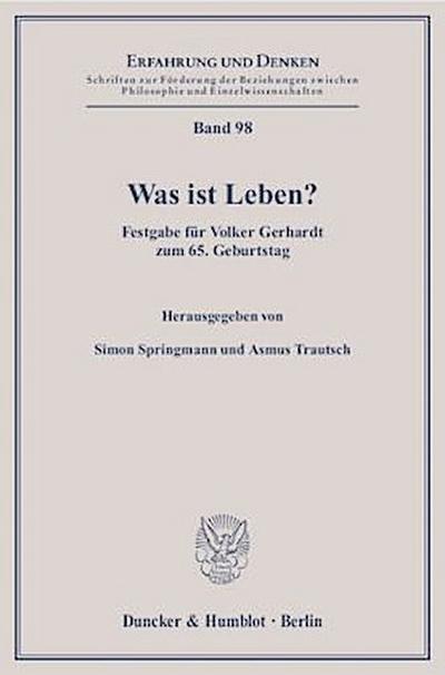 Was ist Leben?