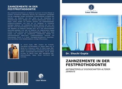 ZAHNZEMENTE IN DER FESTPROTHODONTIE