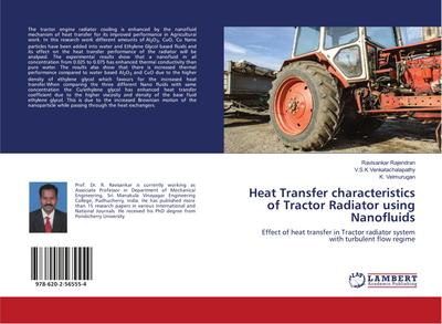 Heat Transfer characteristics of Tractor Radiator using Nanofluids
