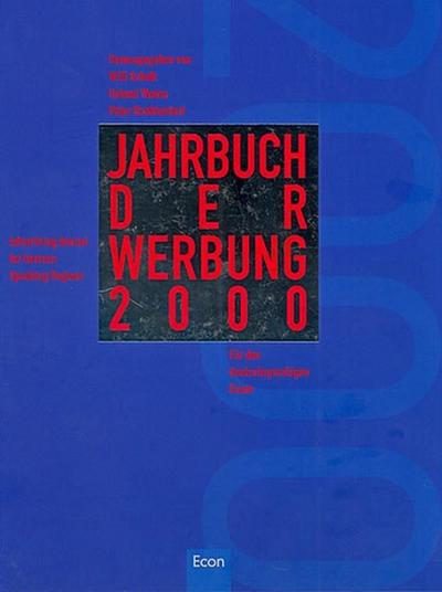 Jahrbuch der Werbung; Advertising Annual 2000, m. CD-ROM