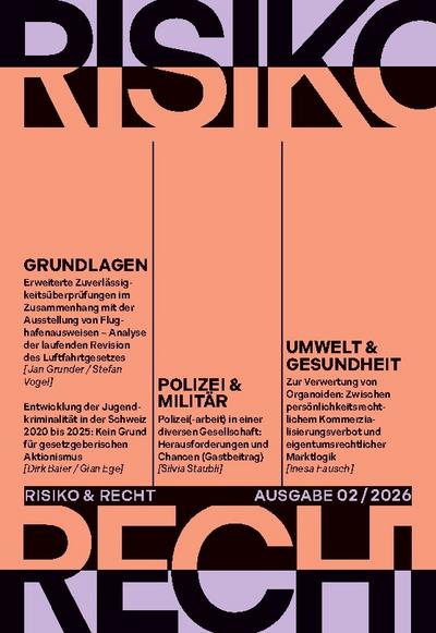 Risiko & Recht 02/2026