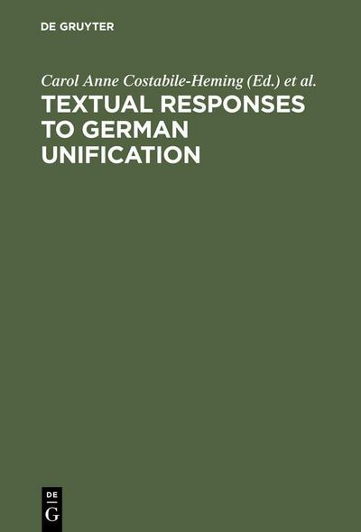 Textual Responses to German Unification