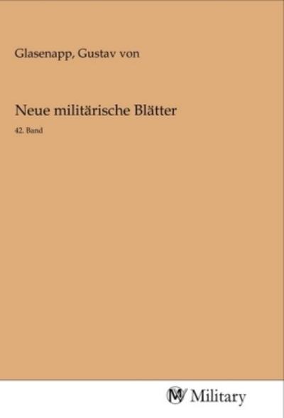 Neue militärische Blätter