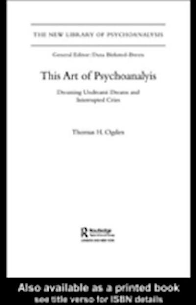 This Art of Psychoanalysis