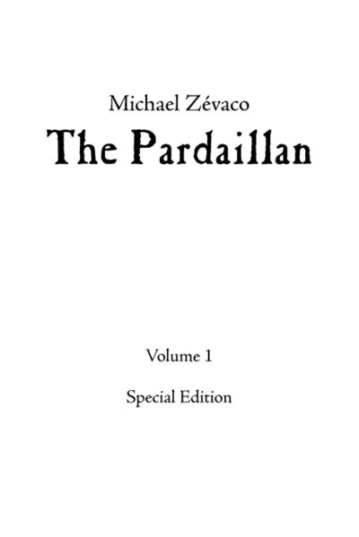 Michael Zévaco’s The Pardaillan