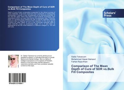 Comparison of The Mean Depth of Cure of SDR vs.Bulk Fill Composites