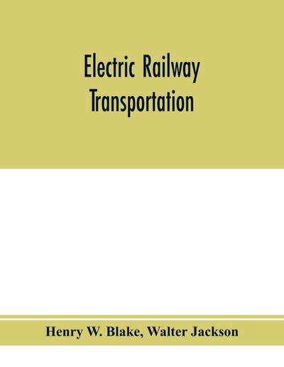 Electric railway transportation