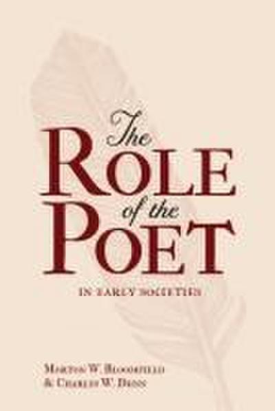The Role of the Poet in Early Societies